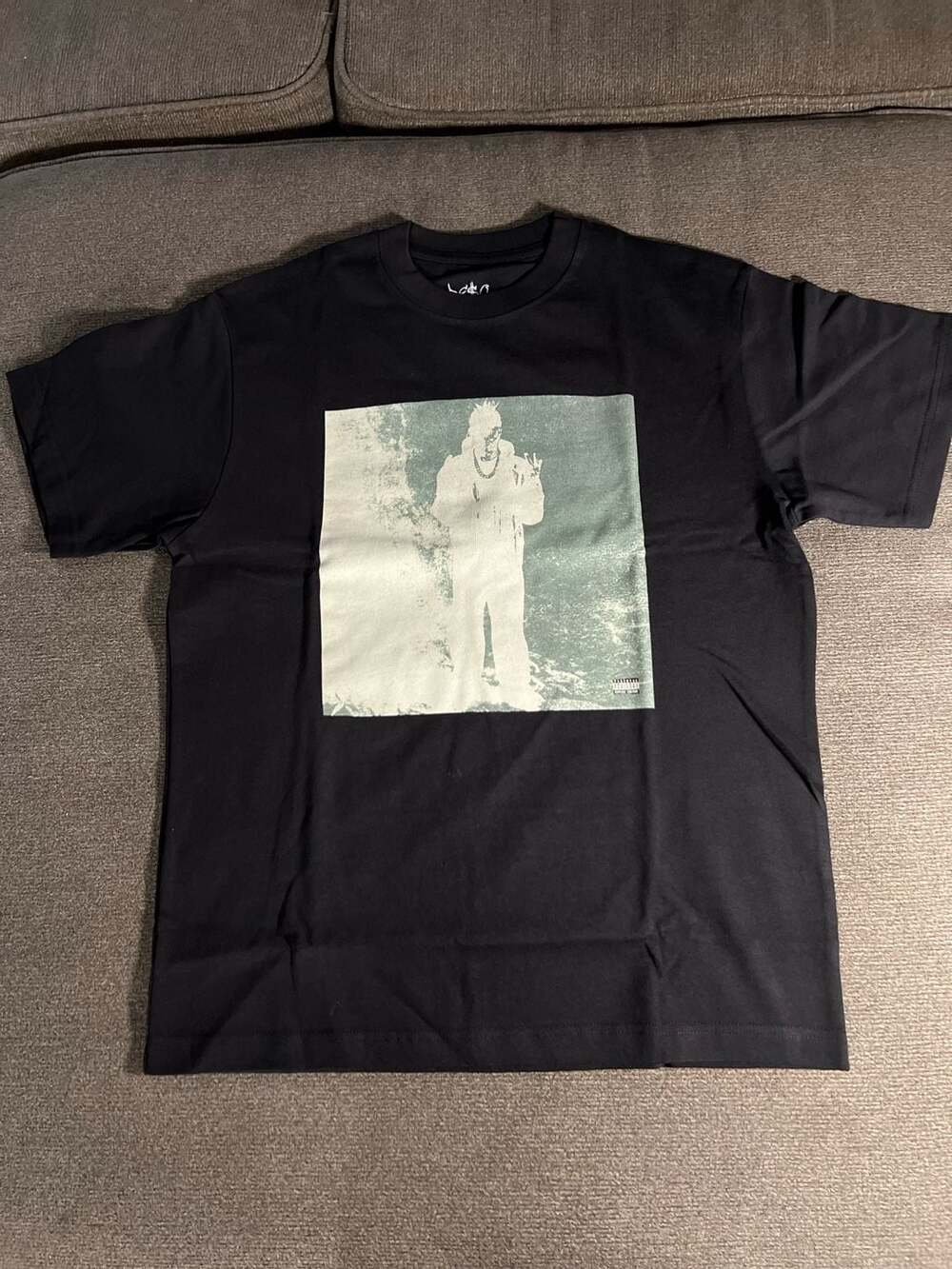 Peso Pluma Éxodo Tour 2024 Graphic T-Shirt Size Small Black Concert Merch